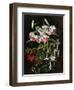 Rubrum Lilies and Fucshias-Johan Laurentz Jensen-Framed Giclee Print