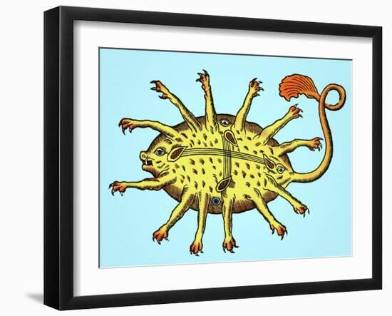 Rubus, Fabled Sea Creature-Science Source-Framed Giclee Print