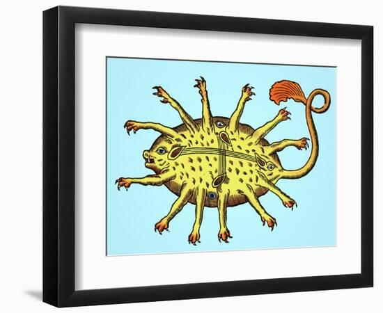 Rubus, Fabled Sea Creature-Science Source-Framed Giclee Print