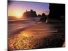 Ruby Beach at Sunset-Peter Adams-Mounted Photographic Print