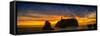 Ruby Beach Olympic National Park-Steve Gadomski-Framed Stretched Canvas
