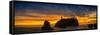 Ruby Beach Olympic National Park-Steve Gadomski-Framed Stretched Canvas