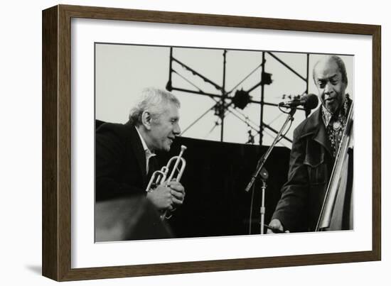 Ruby Braff and Slam Stewart at the Capital Jazz Festival, Alexandra Palace, London, July 1979-Denis Williams-Framed Photographic Print