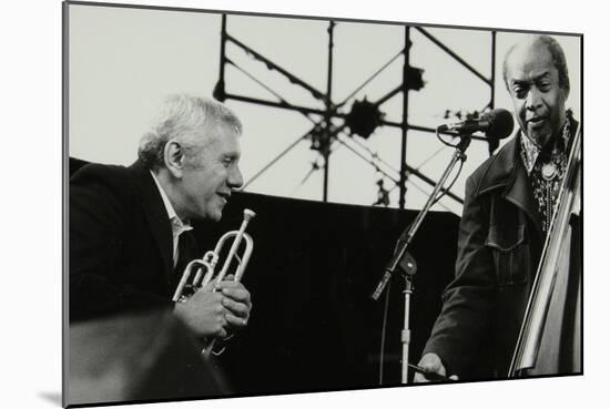 Ruby Braff and Slam Stewart at the Capital Jazz Festival, Alexandra Palace, London, July 1979-Denis Williams-Mounted Photographic Print