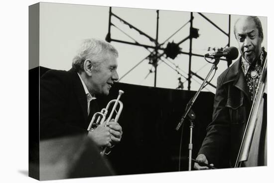 Ruby Braff and Slam Stewart on Stage at the Capital Radio Jazz Festival, London, 1979-Denis Williams-Stretched Canvas