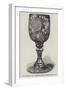 Ruby Crystal Cup Presented to Mr Scholefield-null-Framed Giclee Print