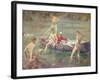 Ruby, Gold and Malachite, 1902-Henry Scott Tuke-Framed Giclee Print