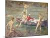 Ruby, Gold and Malachite, 1902-Henry Scott Tuke-Mounted Giclee Print