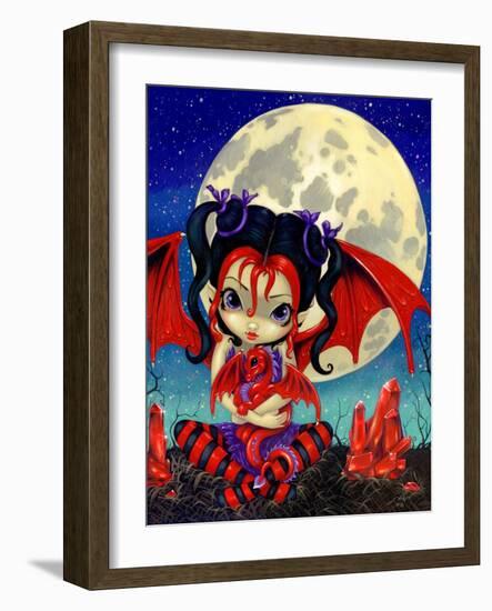 Ruby Moon-Jasmine Becket-Griffith-Framed Art Print