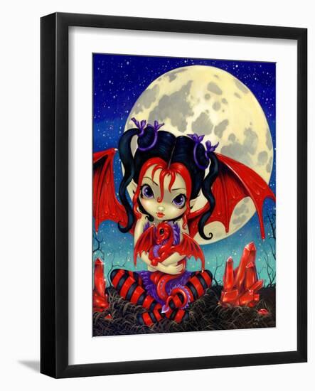 Ruby Moon-Jasmine Becket-Griffith-Framed Art Print