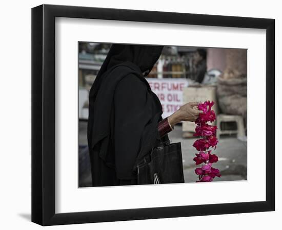 Ruby Necklace-Valda Bailey-Framed Photographic Print