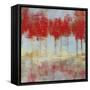 Ruby Refraction 1-Maeve Harris-Framed Stretched Canvas