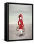 Ruby-Art & Ghosts-Framed Stretched Canvas