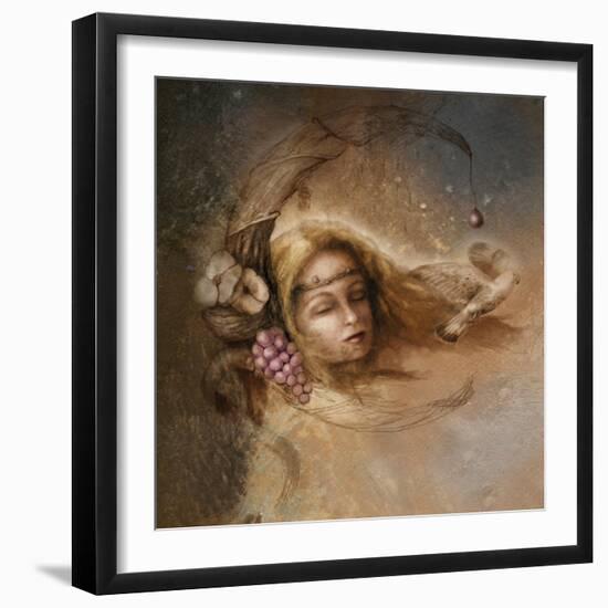 Ruby-Art and a Little Magic-Framed Giclee Print