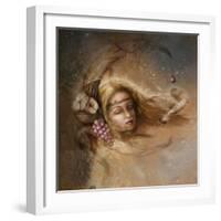 Ruby-Art and a Little Magic-Framed Giclee Print