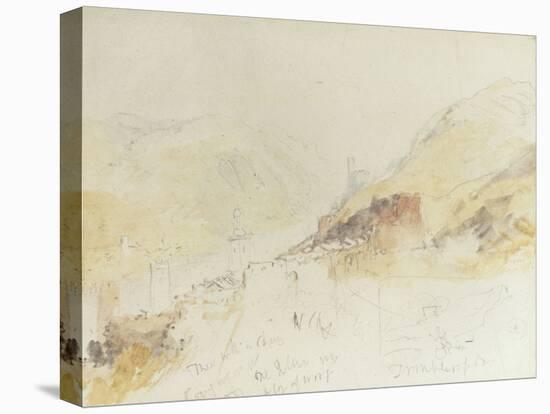 Rudesheim on the Rhine-J^ M^ W^ Turner-Stretched Canvas