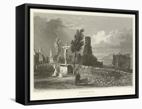 Rudesheim-William Tombleson-Framed Stretched Canvas