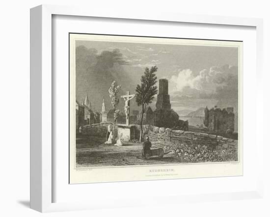 Rudesheim-William Tombleson-Framed Giclee Print