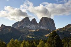 Pass road Stilfser Joch in fall, South Tyrol, Italy-Rudi Sebastian-Photographic Print