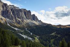 Pass road Stilfser Joch in fall, South Tyrol, Italy-Rudi Sebastian-Photographic Print