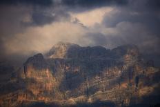 Pass road Stilfser Joch in fall, South Tyrol, Italy-Rudi Sebastian-Photographic Print