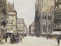 Stefanplatz, Vienna-Rudolf Bernt-Mounted Giclee Print