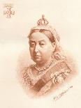 Her Majesty the Queen, Empress of India, 1884-Rudolf Blind-Stretched Canvas