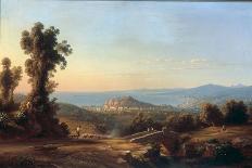 The Bay of Pozzuoli, 1864-Rudolf Buhlmann-Laminated Giclee Print