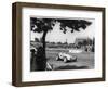 Rudolf Caracciola for Mercedes at the Hungarian Grand Prix in Budapest-null-Framed Photographic Print