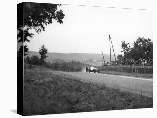 Rudolf Caracciola in His Mercedes, French Grand Prix, Rheims, 1938-null-Stretched Canvas