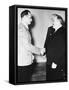 Rudolf Hess (Left) Greeted Russian Premier Vyacheslav Molotov in Berlin on Nov. 12, 1940-null-Framed Stretched Canvas