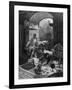 Rudolf II and Astrologer-Alphonse Mucha-Framed Art Print