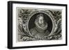 Rudolf II, Hre, Circular-null-Framed Art Print