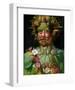 Rudolf II-Giuseppe Arcimboldo-Framed Art Print