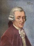 Wolfgang Amadeus Mozart-Rudolf Klingsbogl-Framed Stretched Canvas