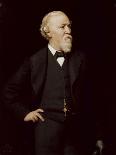 Johannes Brahms Johann Strauss-Rudolf Lehmann-Framed Giclee Print