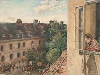 At the Window-Rudolf von Alt-Giclee Print