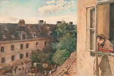 At the Window-Rudolf von Alt-Giclee Print