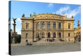 Rudolfinum in the Old Town of Prague, Central Bohemia, Czech Republic-null-Stretched Canvas