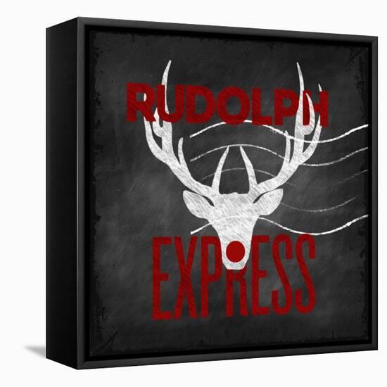 Rudolph Express-null-Framed Stretched Canvas