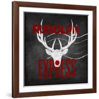 Rudolph Express-null-Framed Giclee Print