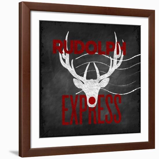 Rudolph Express-null-Framed Giclee Print