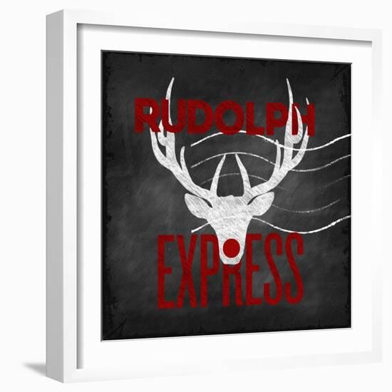 Rudolph Express-null-Framed Premium Giclee Print