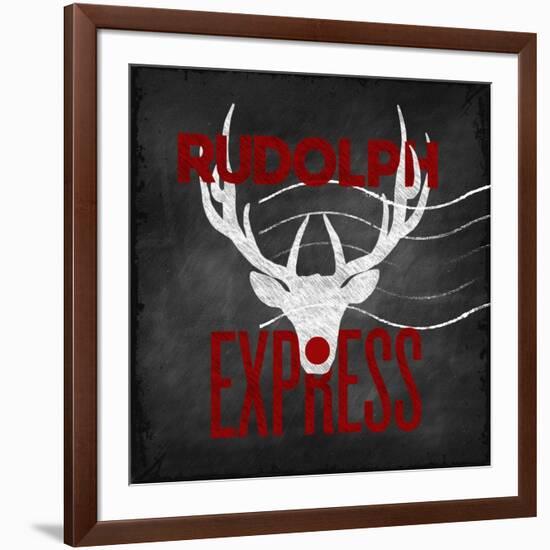 Rudolph Express-null-Framed Giclee Print