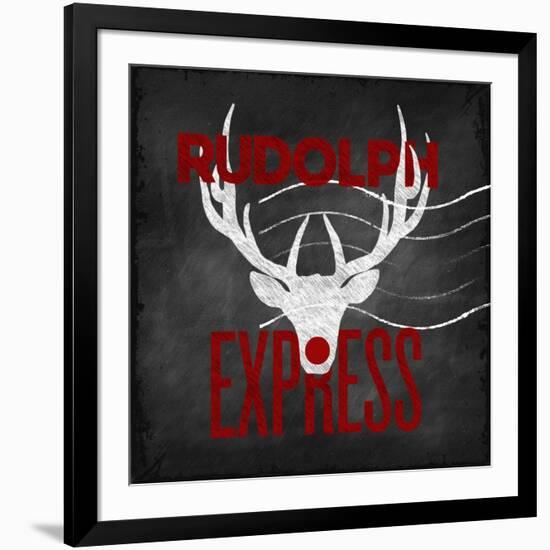Rudolph Express-null-Framed Giclee Print