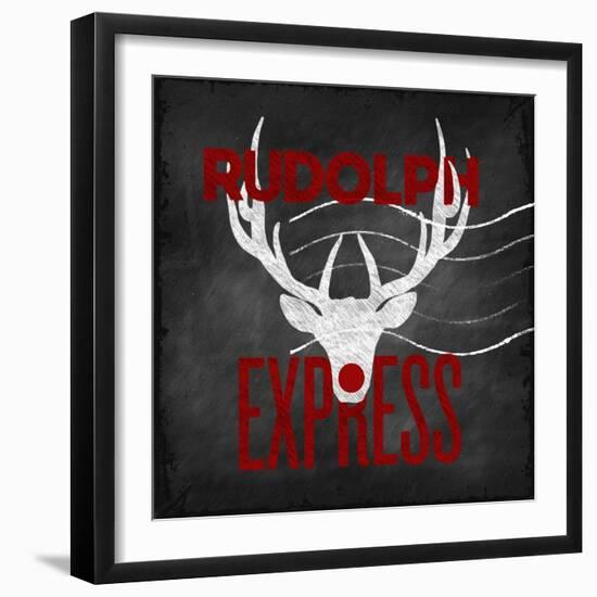 Rudolph Express-null-Framed Giclee Print