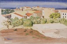 The Roofs of Collioure, C.1925-Rudolph Ihlee-Stretched Canvas
