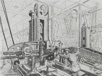 Westwood Works, Peterborough, in Production During the First World War, 1918-Rudolph Ihlee-Giclee Print