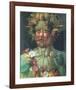 Rudolph II As Vertummus-Giuseppe Arcimboldo-Framed Premium Giclee Print