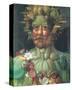 Rudolph II As Vertummus-Giuseppe Arcimboldo-Stretched Canvas